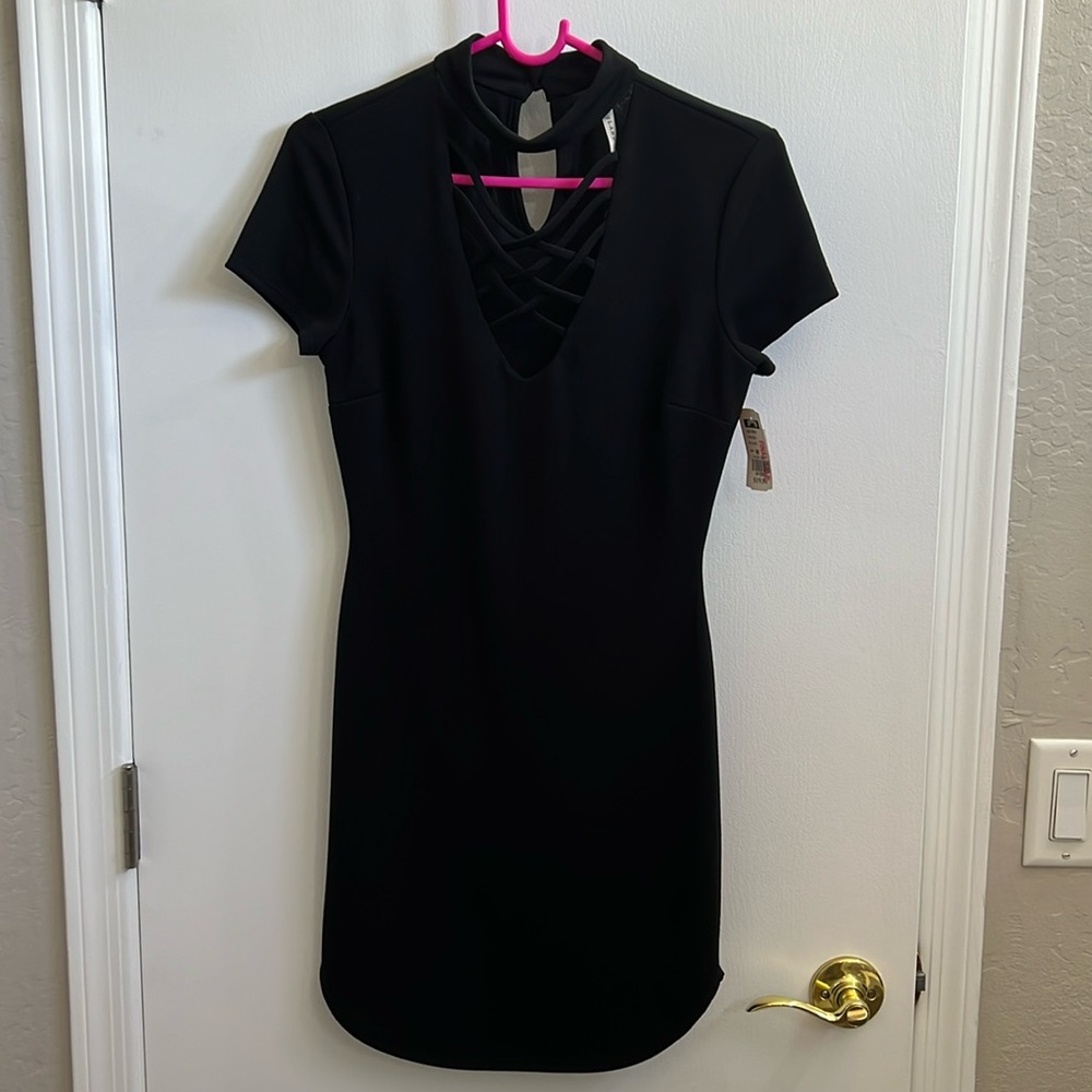 Black dress.